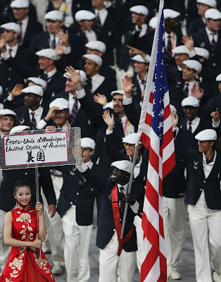 olympics uniform opening ceremony best dressed top switzerland france USA italy Great Britain photos blog