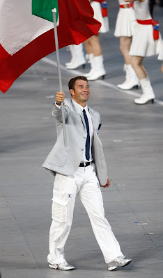 olympics uniform opening ceremony best dressed top switzerland france USA italy Great Britain photos blog