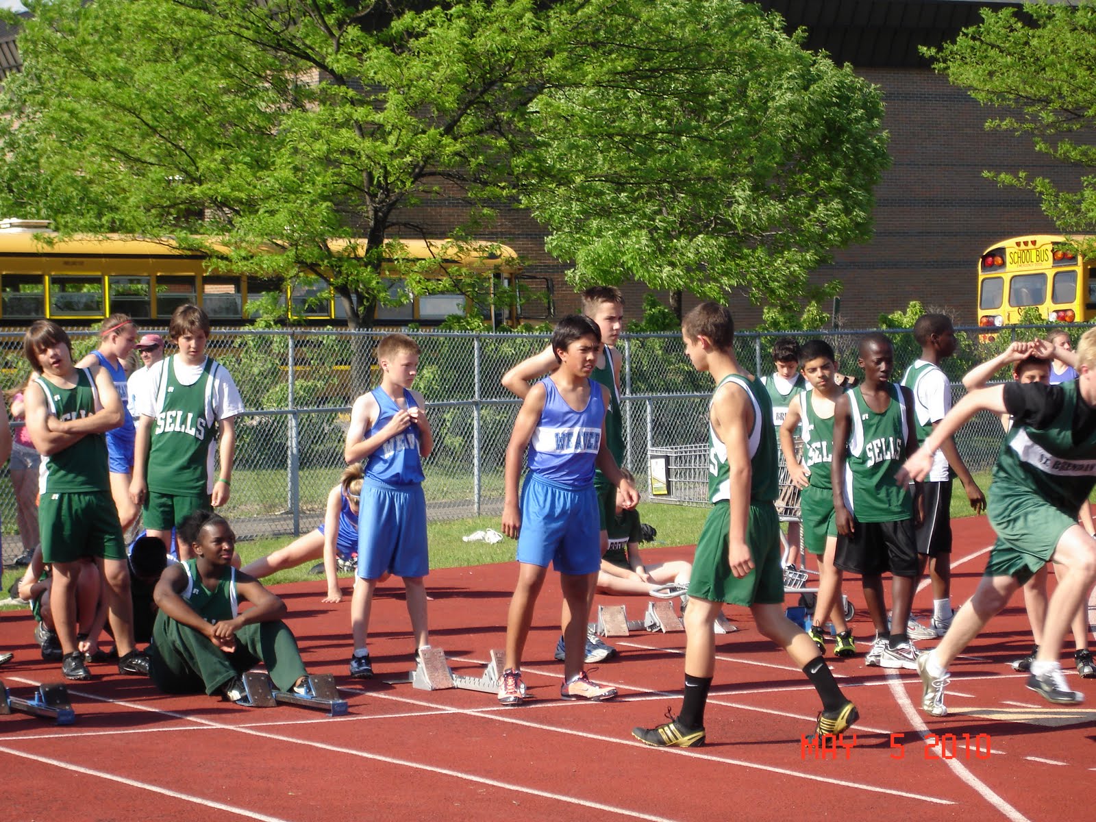 Davidson Track & Field Hilliard Weaver Middle School Track and Field
