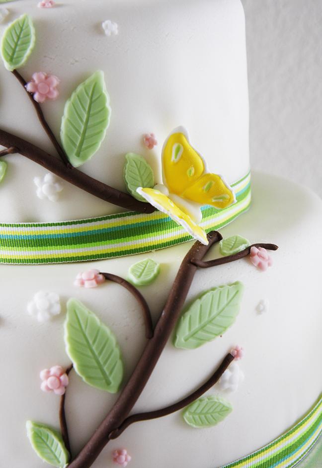 Gourmet Baking: Spring-Inspired Birthday Cake for Two!