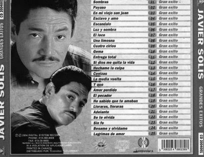 JAVIER SOLIS GRANDES EXITOS javier solis grandes exitos: