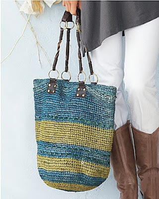Flora Bella Striped Beach Bag Flora Bella Striped Beach Bag