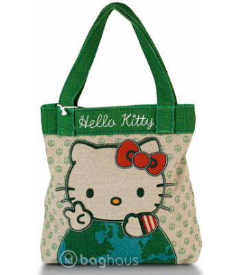 Hello Kitty Earth Tote Hello Kitty Earth Tote