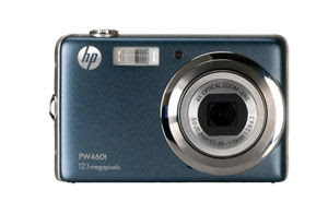 HP PW460t Digital Camera, charcoal blue