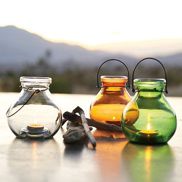 Recycled-Glass Lantern Recycled-Glass Lantern