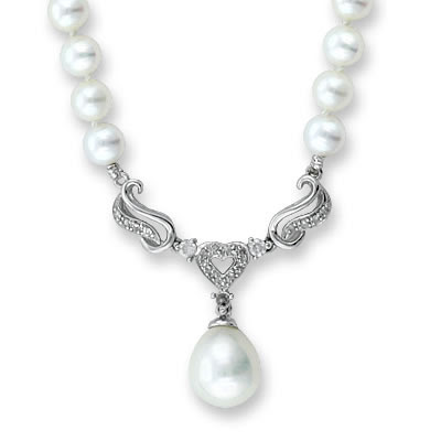 Costume Jewelry Pearl Necklace on Cultured Pearl Necklace   Wholesale Online Costume Jewelry Stores
