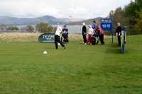 Kyle Walker tees off at the 10th Hole - Click to enlarge