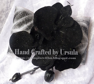 Fascinating Hair Accessories 2 Silver and Black Fascinator