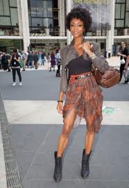 The Kinky Chronicle Natural Hair Icon Yaya Dacosta