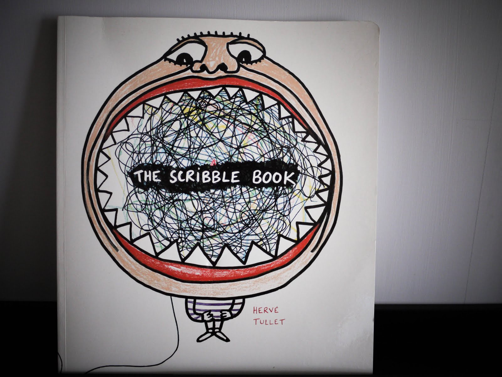 Scribbles Drawing Book : Sponge the scribble book