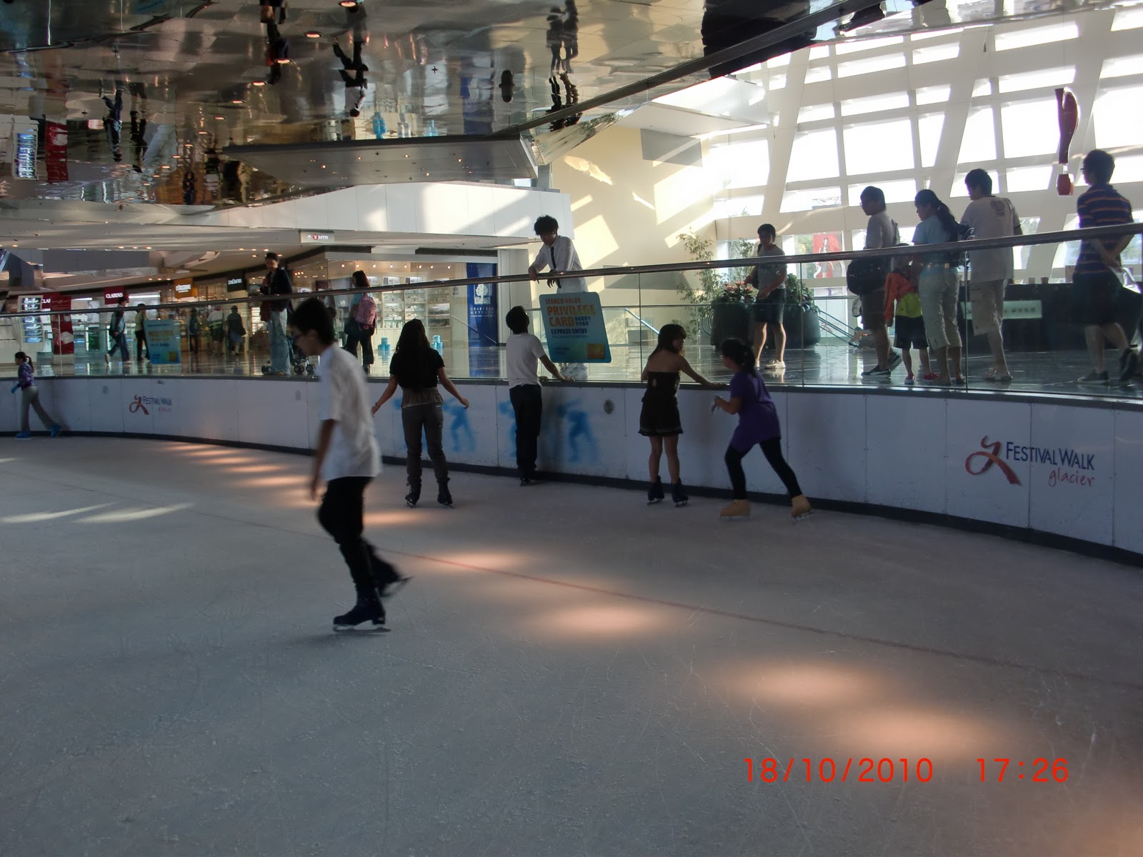 Earth Special Ice Skating at Festival Walk, Kowloon Tong, Hong Kong