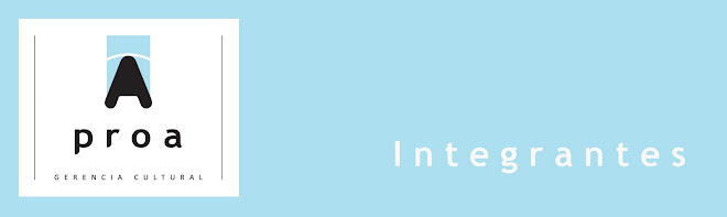 ProA Gerencia Cultural - INTEGRANTES
