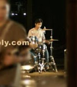 Darrel on drums