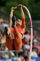 Russian Olympic Gold Medalist Pole Vaulter YELENA ISINBAEVA