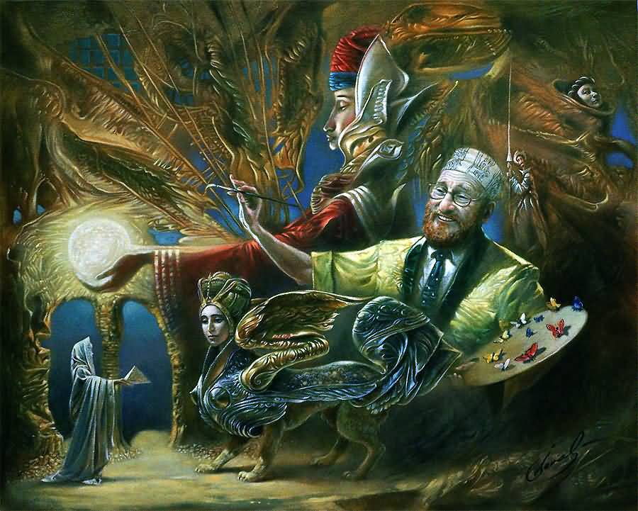 Melonen Malerei Mullerin Art Studio