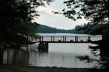 Beach, Bridge and Lake