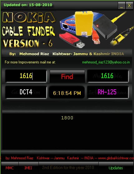 Nokia Cable Finder NEW - GSM-Forum