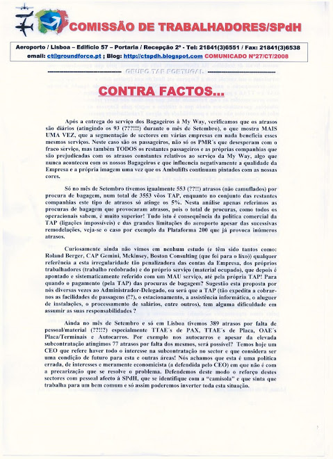 Comunicado nº27/2008 (frente)