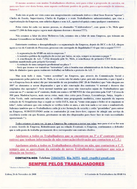 Comunicado nº33 (verso)