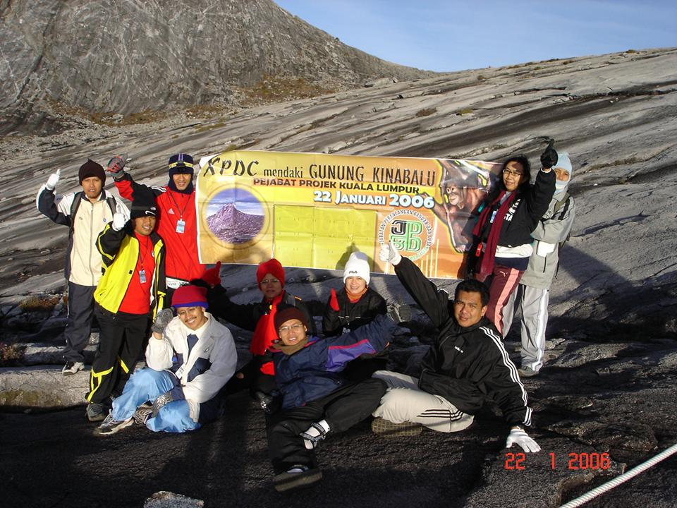 MY XPDC TEAM TO MOUNT OF KINABALU