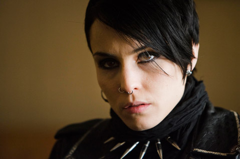 Rooney Mara as Lisbeth Salander in 'The Girl With the Dragon Tattoo'