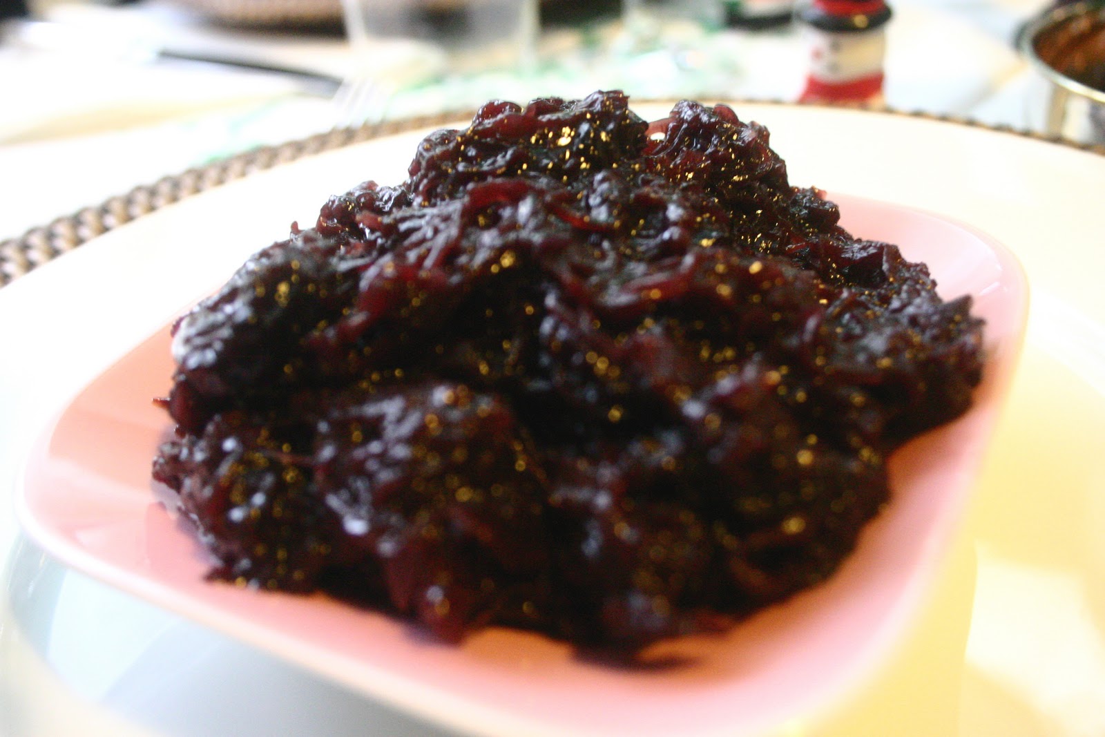 Nuts about food Balsamic red onion marmalade