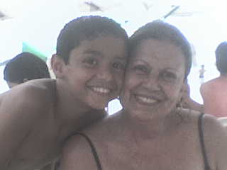 Lipe e Mamãe final de ano 2009