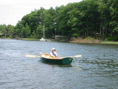 Rowing Jimmy Skiff