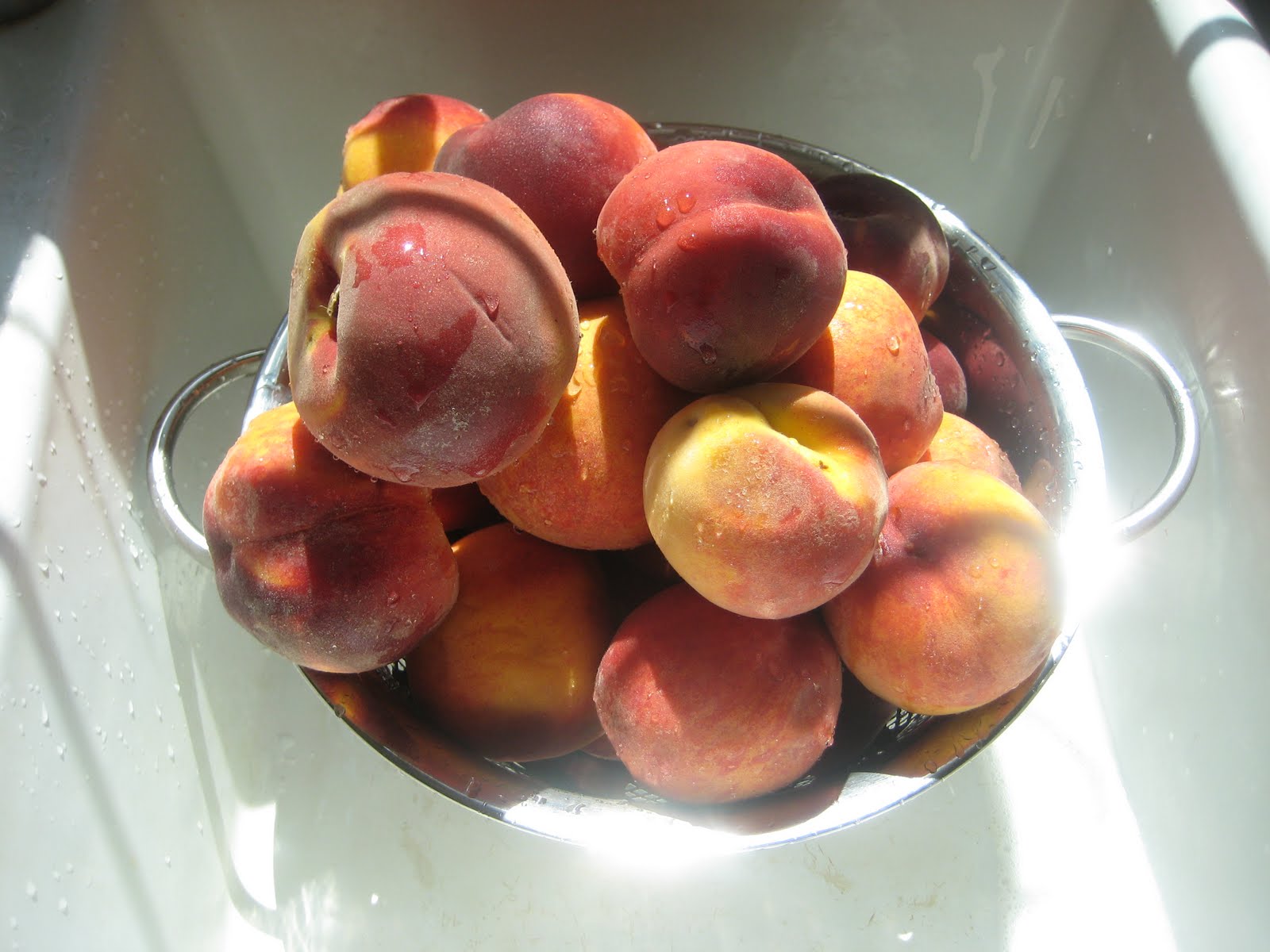 My Life as the canning wife Peaches Baby