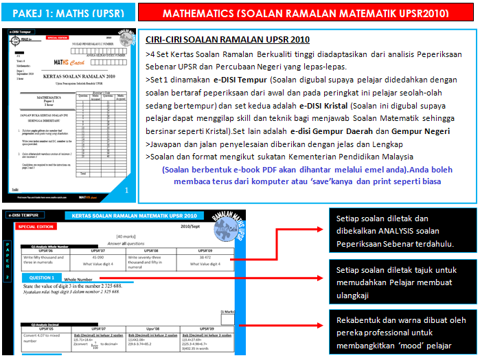 Soalan Matematik Upsr Pdf