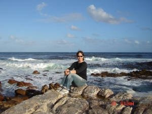 Jerri at the Cape of Good Hope