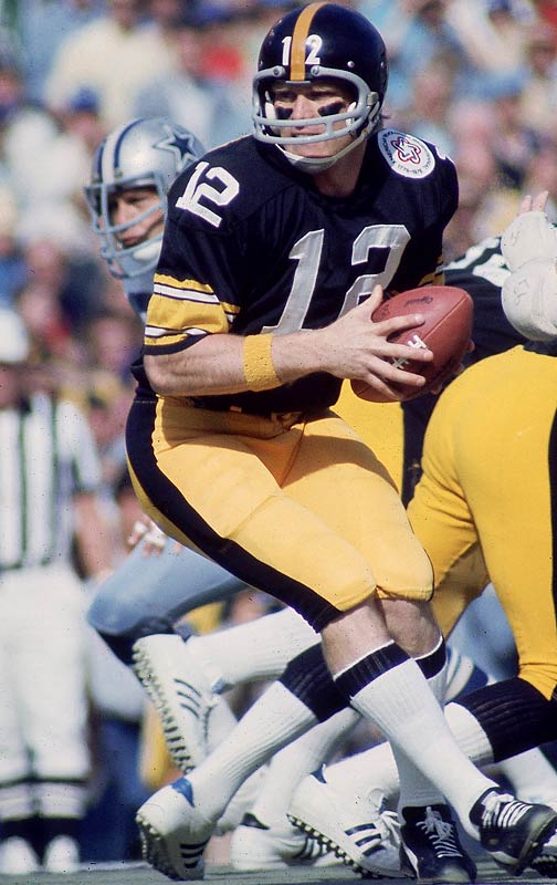 Black and Gold NFL Top 100 Players 50 Terry Bradshaw