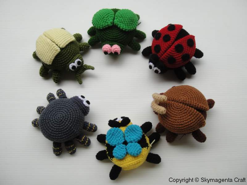Cute Critter Purses To Crochet - Cross Stitch, Needlepoint, Rubber