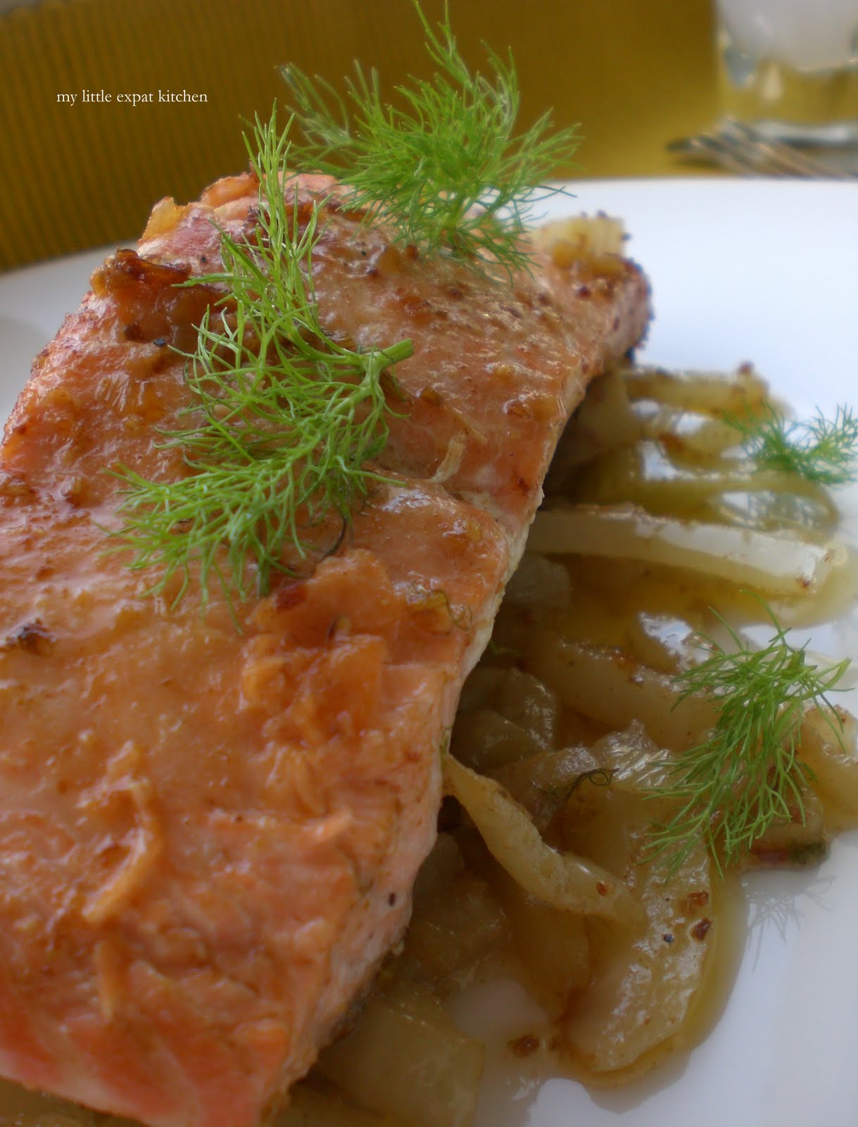 My Little Expat Kitchen Dancing salmon