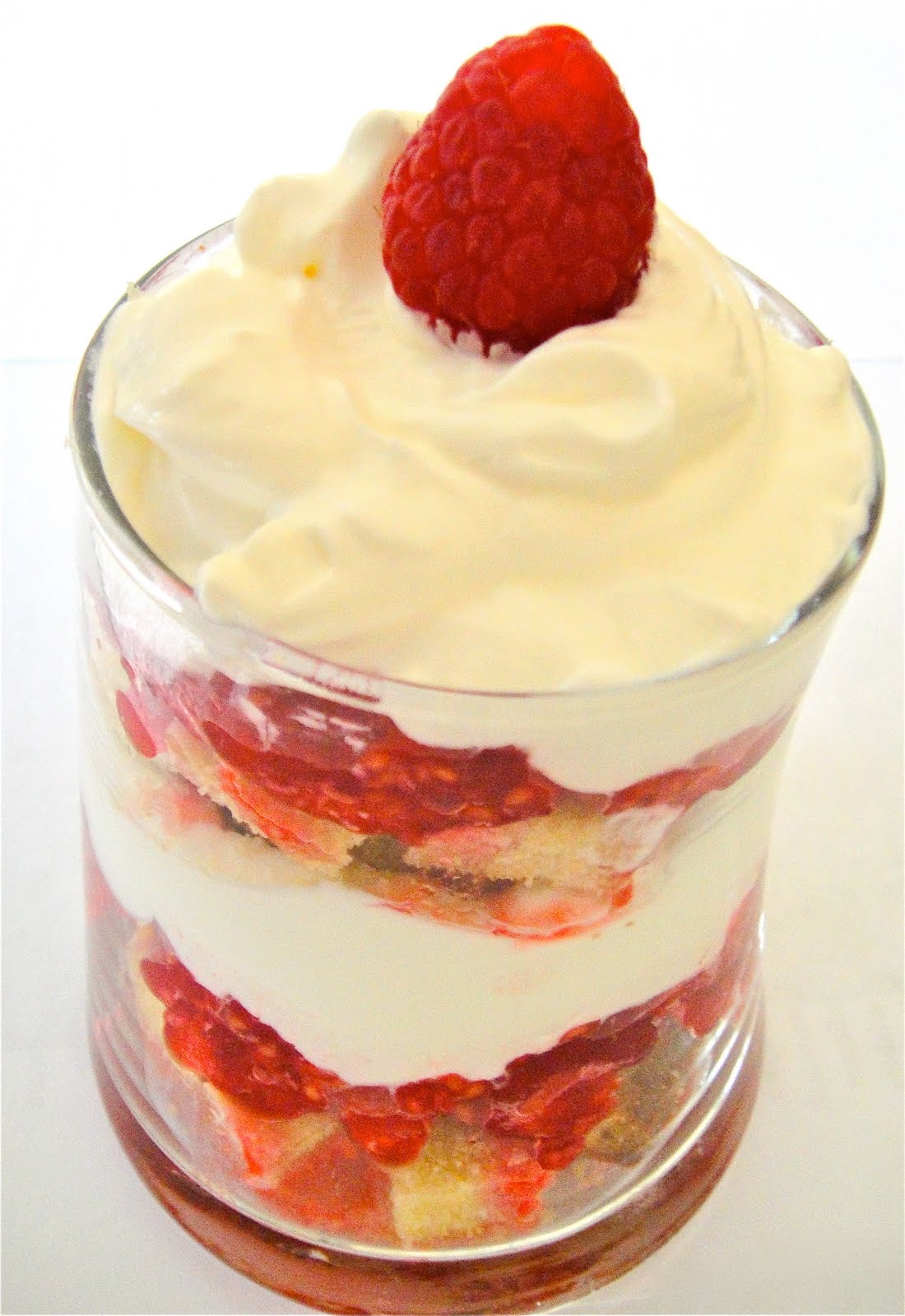 Healthy and Gourmet Raspberry Trifle