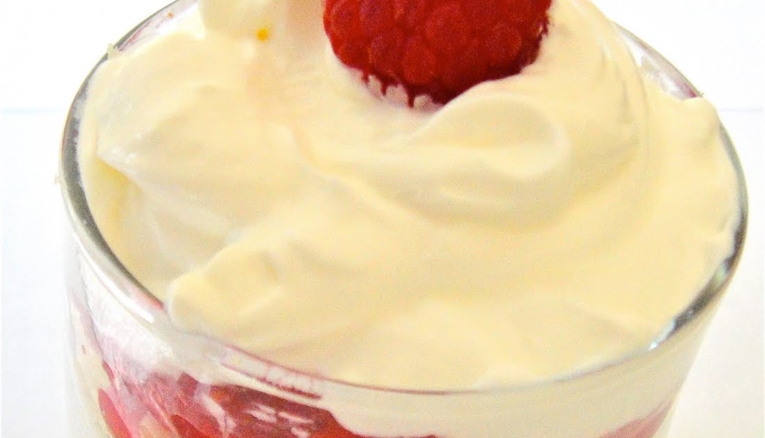 Healthy and Gourmet Raspberry Trifle