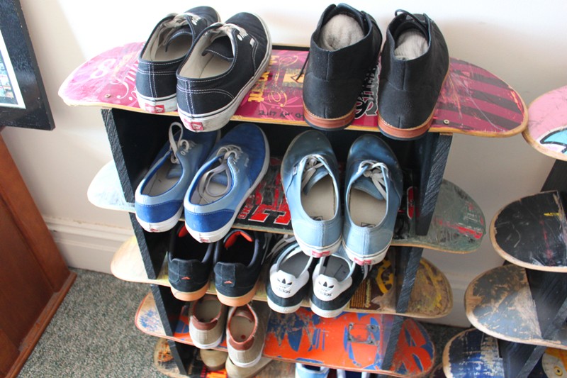 Customised Skateboard Shelves