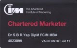 Chartered Marketer for 11th year