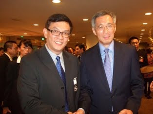 With Prime Minister of Singapore