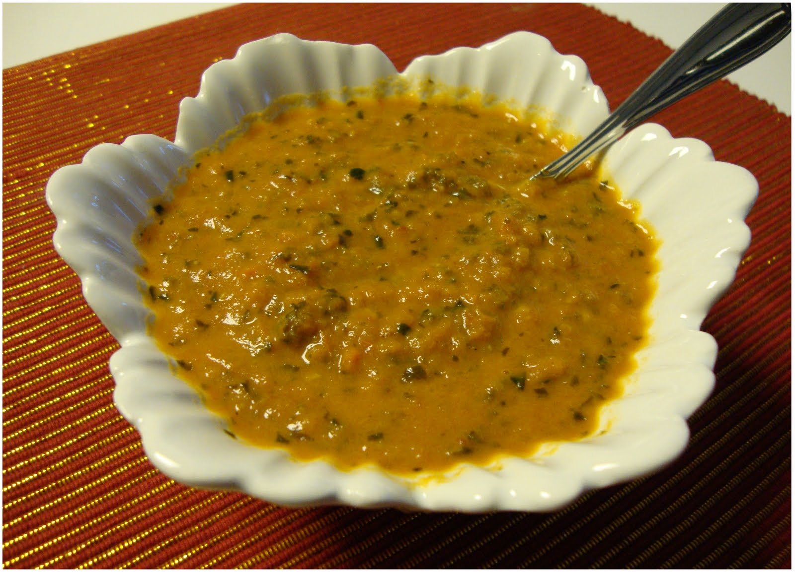 Get Real With Food A Creamy Tomato Kale Soup