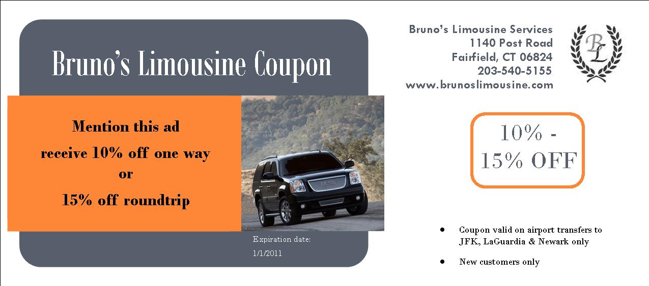 Limo discount coupons