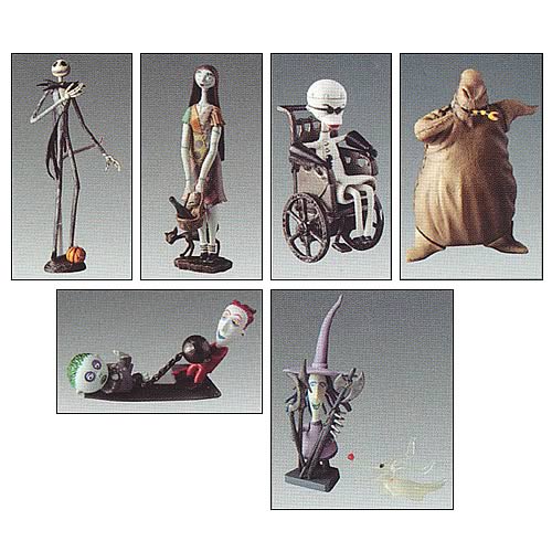 Nightmare Before Christmas Series 1 Trading Figure Set