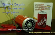 .UMMI ZAYDA 1ST GIVEAWAY...YAYY~~