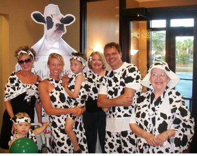 cow dress up