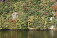 三島湖の紅葉