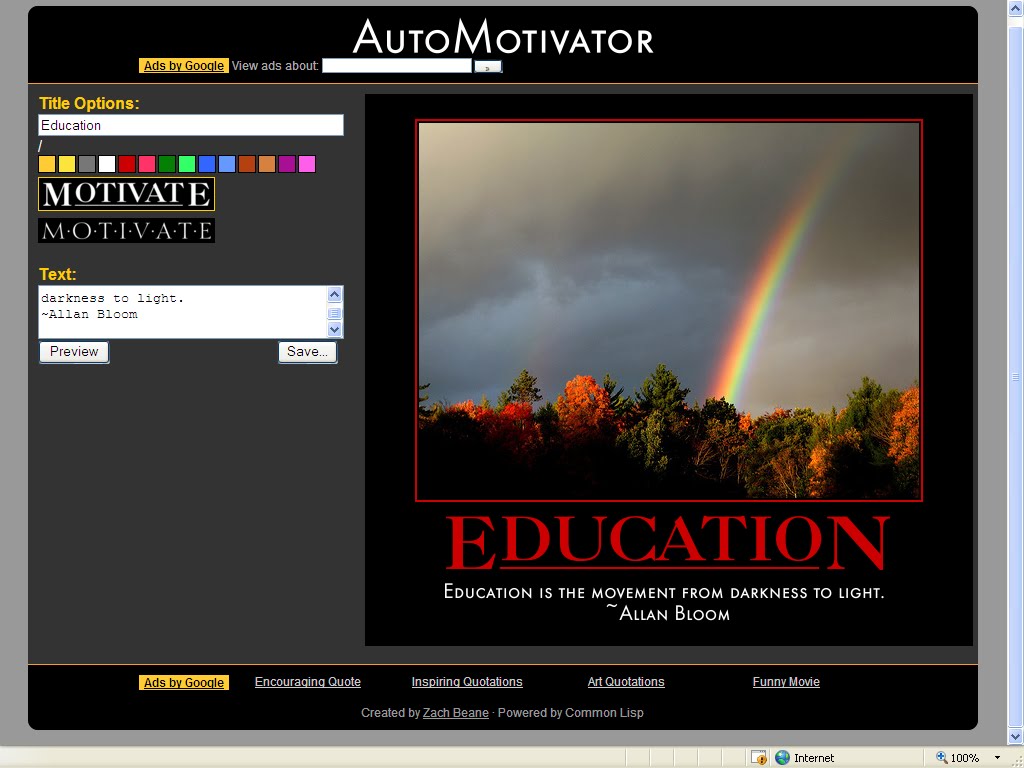 Picture Quote Maker Awesome Motivational Quote Maker Instructional Technology What's It Picture Quote Maker Interesting Motivational Quote Maker Instructional Technology What's It