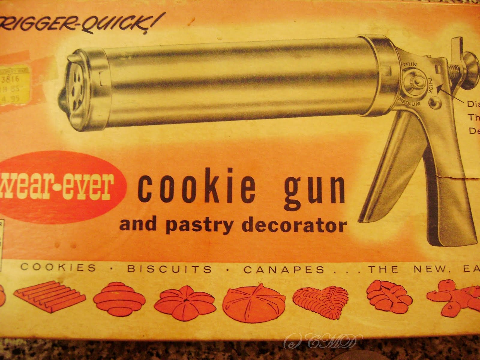 Vintage Cookie Gun,Fun! Rose Garden Market