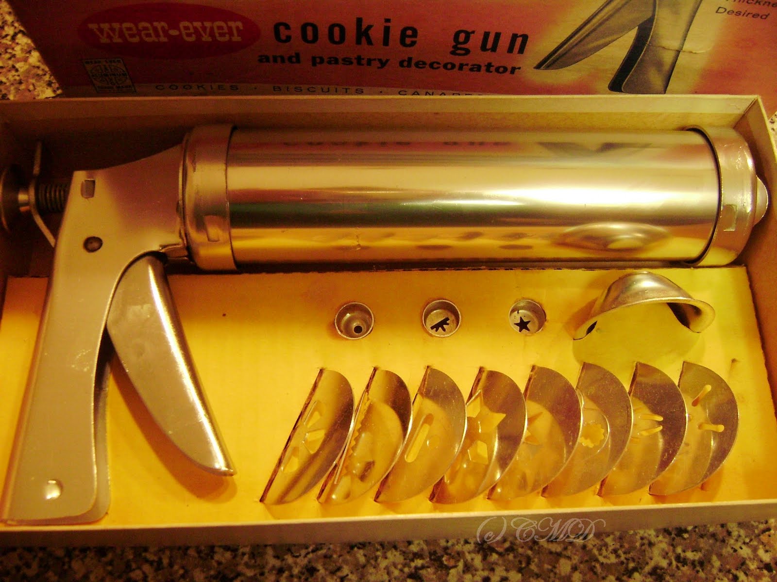 Vintage Cookie Gun,Fun! Rose Garden Market