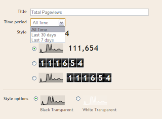 Blogger blog statistika