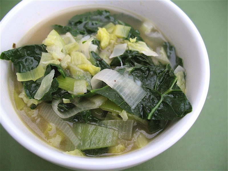 Albion Cooks Leek, Cabbage & Kale Soup for St Patrick's Day